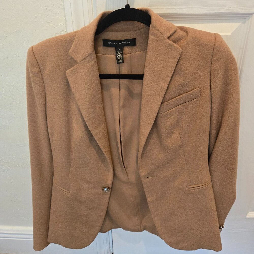 Ralph Lauren Black Label Camel hair Jacket